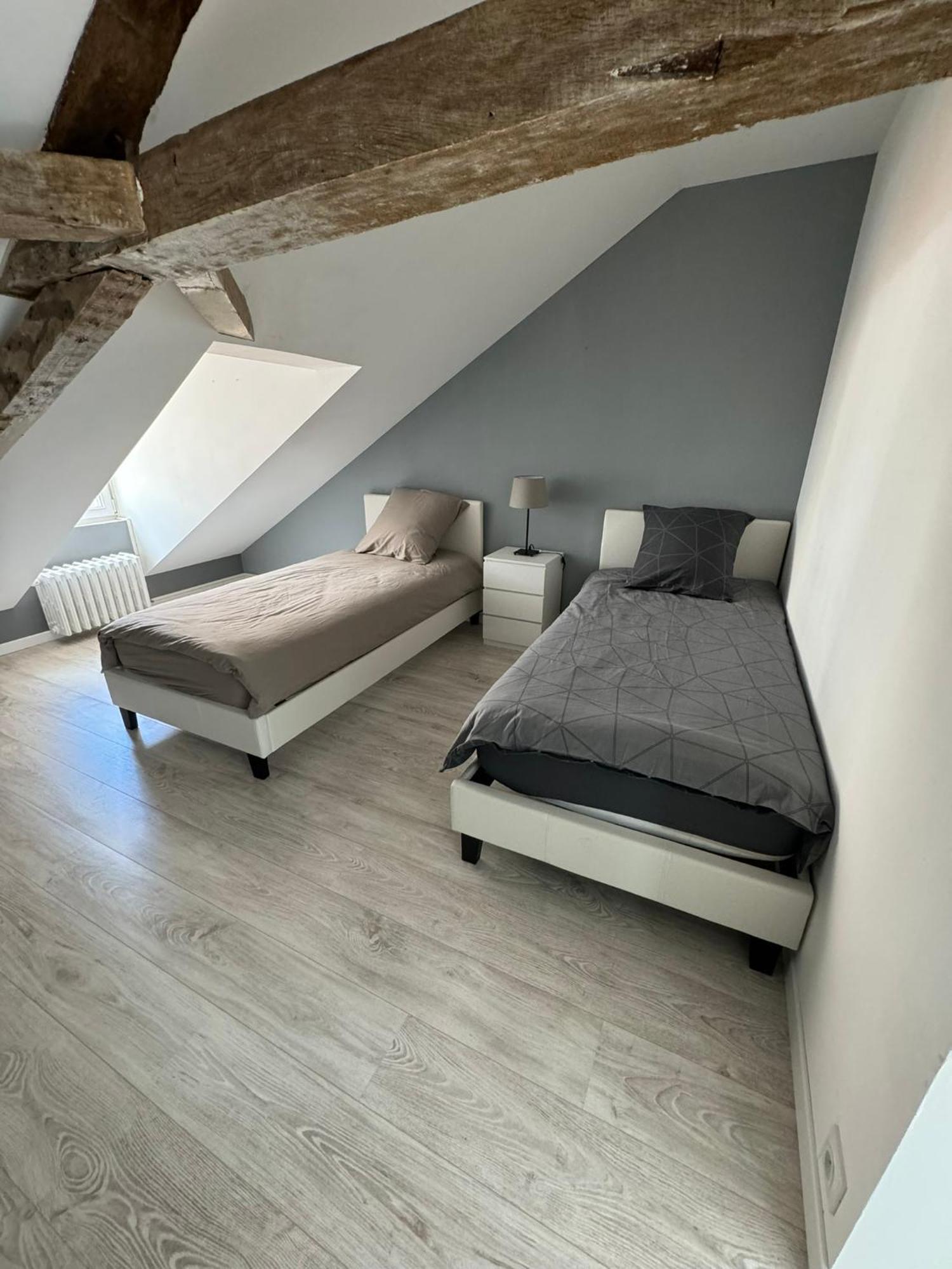 Appartement En Centre-Ville - Local Velos Disponible Mayenne Kültér fotó